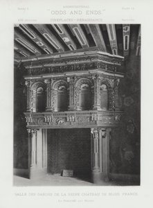 Kamin: Salle Des Gardes De La Reine, Chateau De Blois, Frankreich von American Photographer (after)