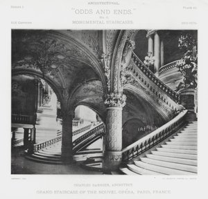 Große Treppe der Nouvel Opera, Paris, Frankreich von American Photographer (after)