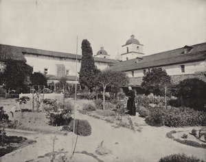 Mission von Santa Barbara, Kalifornien von American Photographer (after)