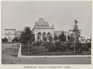 Philadelphia: Memorial Hall, Fairmount Park von American Photographer (after)