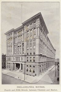 Philadelphia: Philadelphia Bourse, Fourth und Fifth Streets, zwischen Chestnut und Market von American Photographer (after)