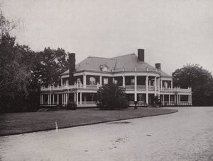 Providence, Rhode Island: Das Casino, Roger Williams Park (Schwarz-Weiß-Foto) von American Photographer (after)