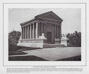 San Francisco: Stanford-Grab, Stanford University (s/w Foto) von American Photographer (after)
