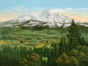 Sisson am Fuße des Mount Shasta von American Photographer (after)