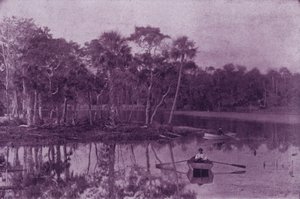 Der Kopf des Halifax River, oberhalb von Ormond (s/w Foto) von American Photographer (after)