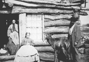 Amerikanischer Pionier, Clear Creek, Kansas von American Photographer