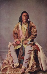 Schwarze Feder, Blutindianer von American Photographer