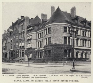 Block, Blick nach Norden von der Sixty-Sixth Street von American Photographer
