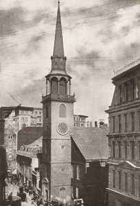 Boston: Alte Südliche Kirche, Washington Street von American Photographer