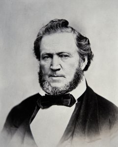 Brigham Young (1801-77) Zweiter Präsident der Mormonenkirche von American Photographer