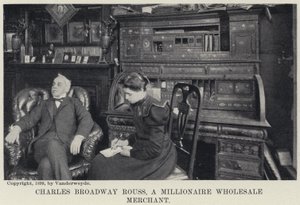 Charles Broadway Rouss, ein Millionär und Großhändler von American Photographer