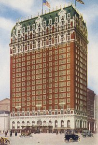 Chicago: "The Blackstone", Michigan Avenue und Hubbard Court