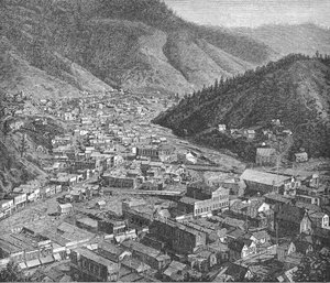 Deadwood, Die Black Hills, Illustration aus 