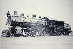 Lokomotive 2372 Klasse T-32 der Southern Pacific Railroad
