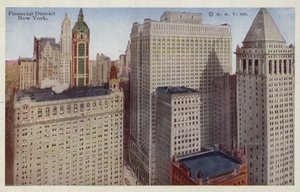 Finanzviertel, New York City, USA von American Photographer