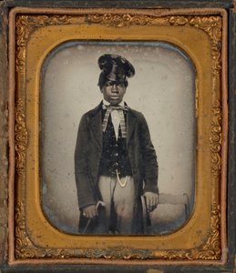 George Burns, April 1859 von American Photographer