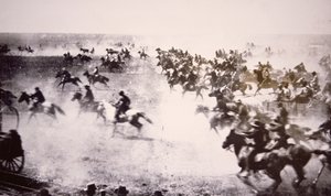 Siedler stürmen in den Cherokee Strip von American Photographer