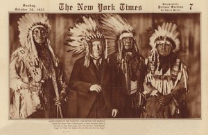 Lloyd George auf dem Kriegspfad: der britische Kriegspremier von American Photographer
