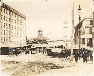 Market Street am Delaware River Front, ca. 1894