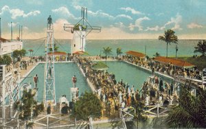 Miami, Florida, ca. 1925: Miami Beach Casino Schwimmbecken von American Photographer