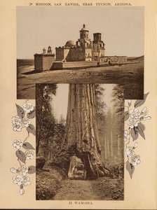 Mission, San Xavier, in der Nähe von Tucson, Arizona; Wawona von American Photographer