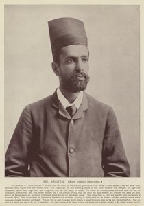 Herr Ardeeji, ostindischer Kaufmann