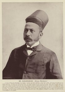 Herr Baramsabgee, Parsee-Kaufmann