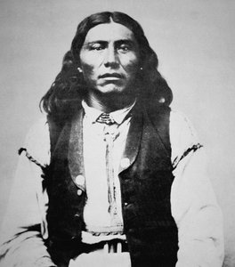 Naiche (gest. 1874) Häuptling der Chiricahua-Apachen von Arizona von American Photographer