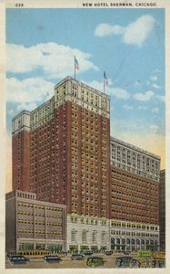 Neues Hotel Sherman, Chicago, Illinois, USA von American Photographer