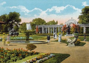Pergola, nahe dem Verwaltungsgebäude, Washington Park von American Photographer