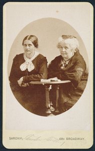 Porträt von Elizabeth Cady Stanton und Susan B. Anthony von American Photographer