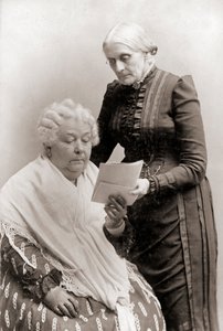 Porträt von Elizabeth Cady Stanton und Susan B. Anthony von American Photographer