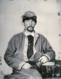 Private John Lawson Wrenn, Soldat der Konföderiertenarmee von American Photographer