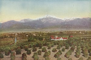 Redlands, Kalifornien, Blick von Smiley Heights