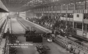Walzwerk, Rouge Steel Plant; Ford Motor Company, Dearborn, Michigan von American Photographer
