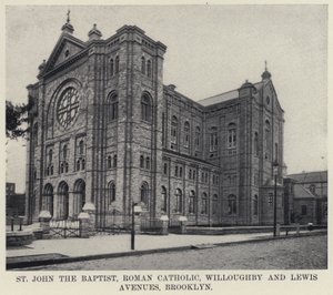 St. John the Baptist, Römisch-Katholisch, Willoughby und Lewis Avenues, Brooklyn von American Photographer