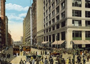 State Street, Blick nach Norden von der Madison Street von American Photographer