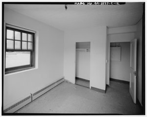 Techwood Homes, Gebäude Nr. 1, 575-579 Techwood Drive, Atlanta, Fulton County, GA (s/w Foto) von American Photographer