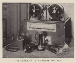 Telegraphon von Valdemar Poulsen von American Photographer