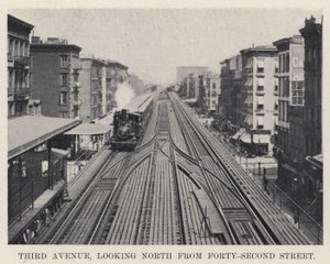 Third Avenue, Blick nach Norden von der Forty-Second Street von American Photographer