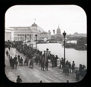 Weltausstellung in Chicago: Außenansicht, 1893 von American Photographer