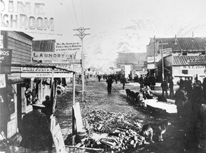 Yukon-Klondike Goldrausch, Dawson City von American Photographer