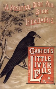 Eine positive Heilung für Migräne, Carters Little Liver Pills