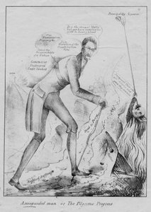 Ein fehlgeleiteter Mann, oder, Die Pilgerreise, ca. 1832