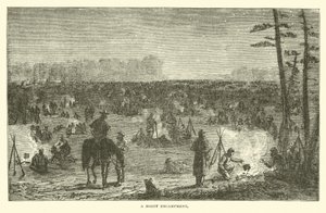 Ein Nachtlager, Dezember 1862 von American School
