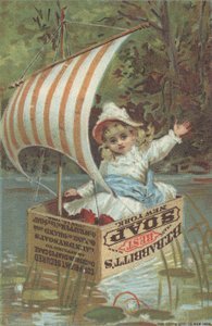 Werbung für Babbitts Best Soap, ca. 1880