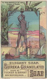 Werbung für Eureka Granulated Soap, 1881