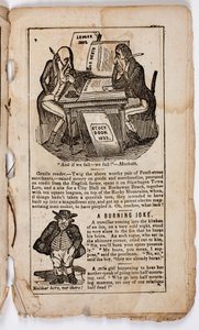 Und wenn wir scheitern - wir scheitern! Macbeth, Seite 7 aus Eltons Comic All-my-nack, 1838 von American School