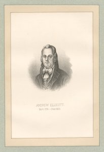 Andrew Ellicot, aus "A New Nation..." von John Benson Lossing von American School