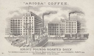 Ariosa Kaffee Fabrik von American School